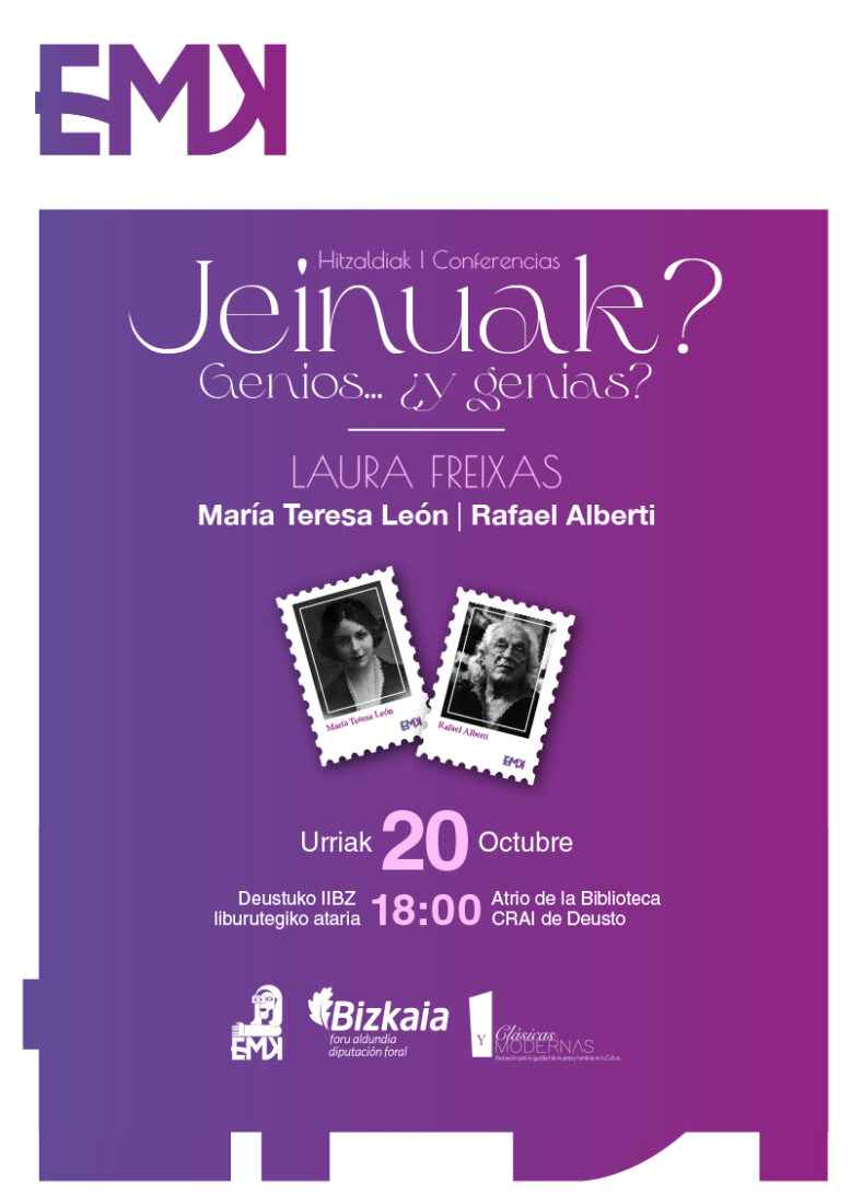María Teresa León eta Rafael Alberti, Laura Freixasen eskutik María Teresa León eta Rafael Alberti, Laura Freixasen eskutik